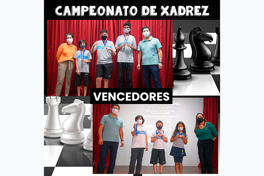 Alunos conquistam prêmios no Torneio de Xadrez de Vinhedo